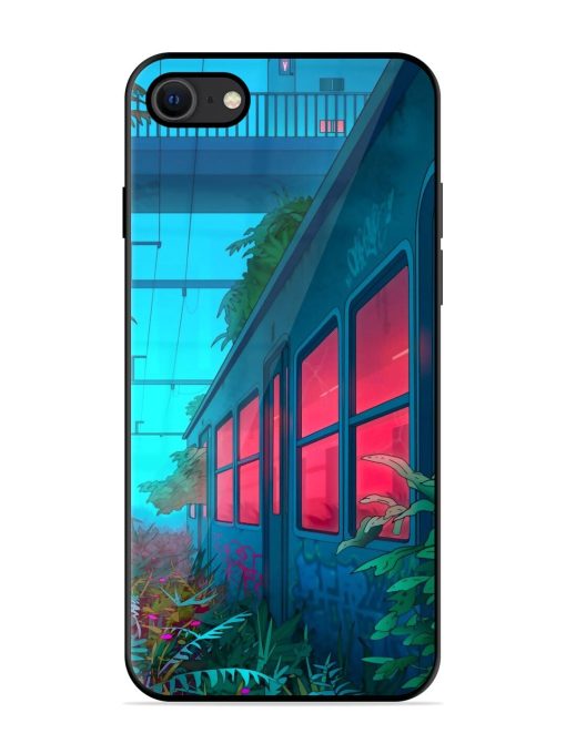 Urban Jungle Glossy Soft Edge Case for Apple Iphone Se (2020)