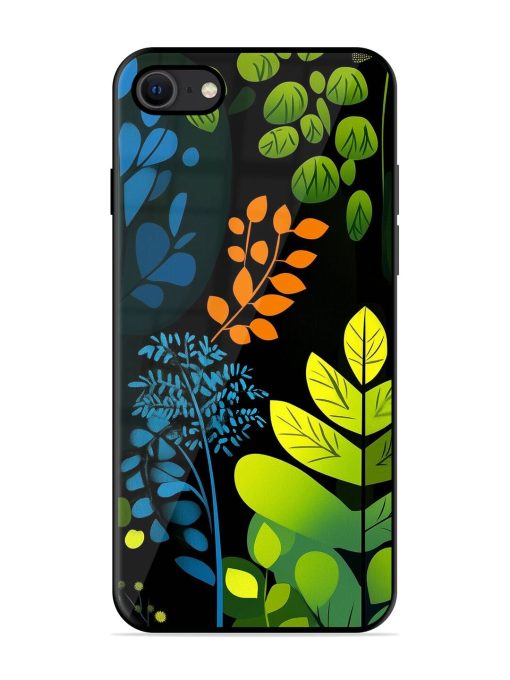 Midnight Garden Glossy Soft Edge Case for Apple Iphone Se (2020) Chachhi