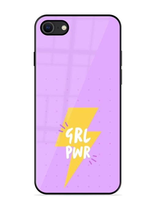 Girl Power Spark Glossy Soft Edge Case for Apple Iphone Se (2020)