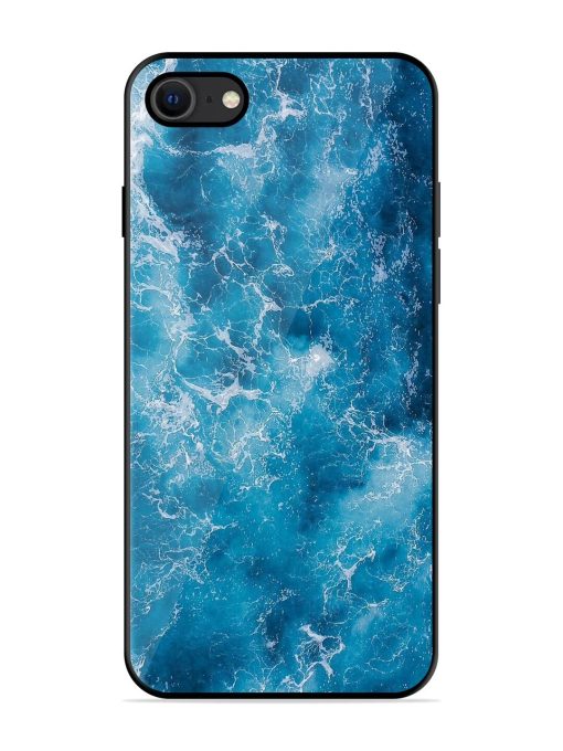 Oceanic Abyss Glossy Soft Edge Case for Apple Iphone Se (2020) Chachhi