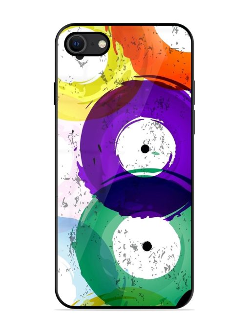 Vinyl Vibrations Glossy Soft Edge Case for Apple Iphone Se (2020) Chachhi