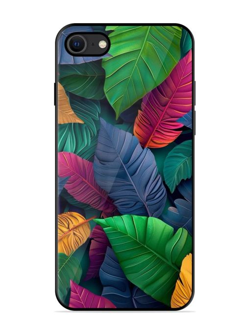 Tropical Tapestry Glossy Soft Edge Case for Apple Iphone Se (2020) Chachhi