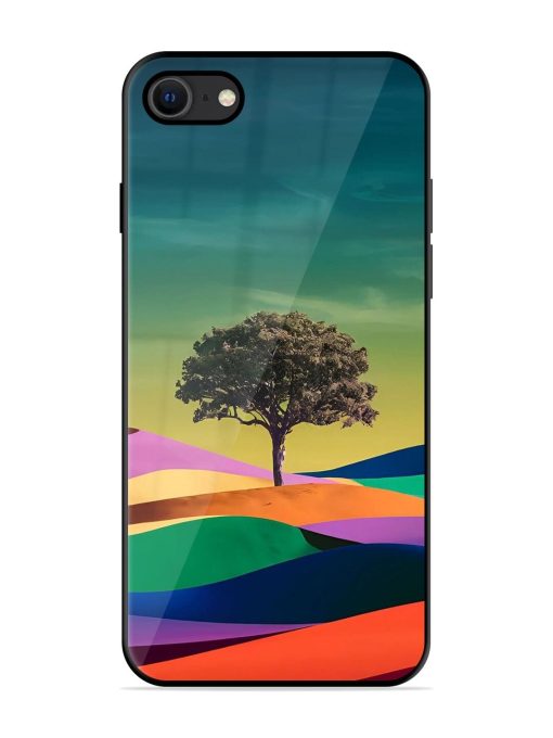 Rainbow'S Lone Sentinel Glossy Soft Edge Case for Apple Iphone Se (2020) Chachhi