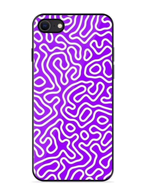 Wavy Wonder Glossy Soft Edge Case for Apple Iphone Se (2020)
