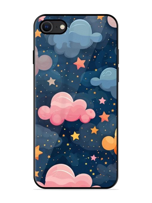 Twinkling Dreams Glossy Soft Edge Case for Apple Iphone Se (2020)