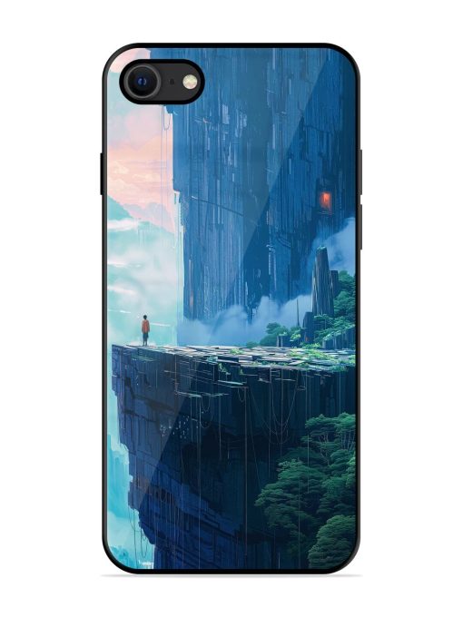 Solitude In The Sky Glossy Soft Edge Case for Apple Iphone Se (2020) Chachhi