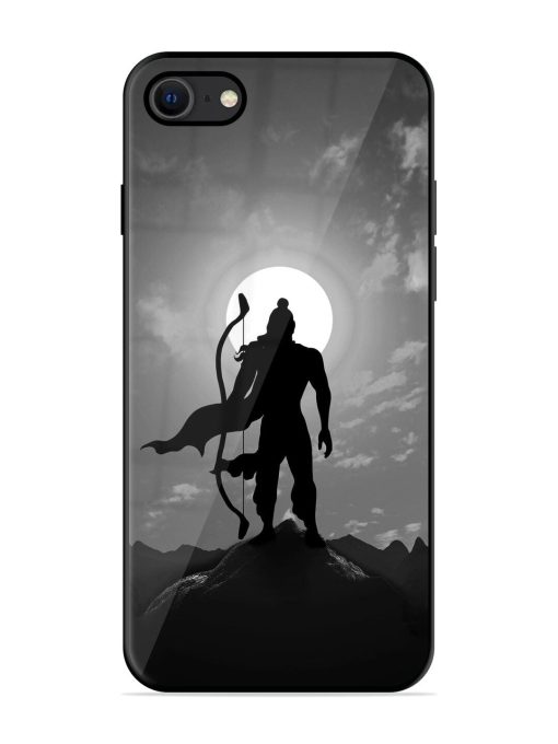 The Undefeated Warrior Glossy Soft Edge Case for Apple Iphone Se (2020) Chachhi