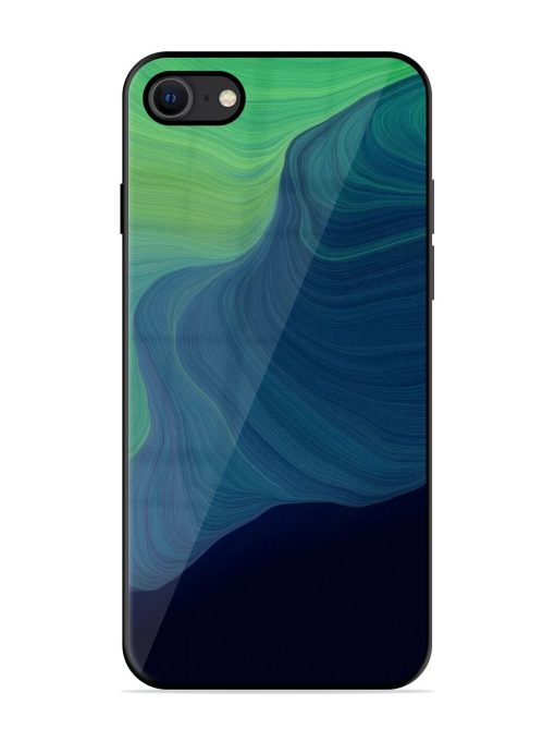 Oceanic Dreams Glossy Soft Edge Case for Apple Iphone Se (2020) Chachhi