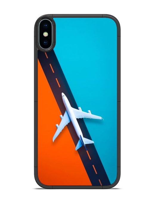 Skyward Bound Glossy Soft Edge Case for Apple Iphone X Chachhi