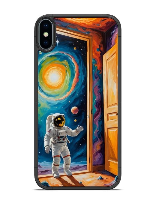 Artistic Space Glossy Soft Edge Case for Apple Iphone X Chachhi