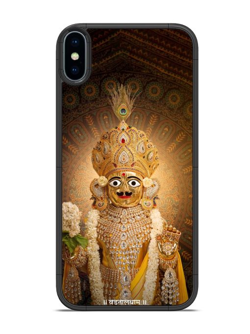 Hare Krishna Maharaj Glossy Soft Edge Case for Apple Iphone X Chachhi