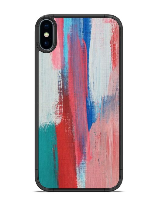 Colorful Chaos Glossy Soft Edge Case for Apple Iphone X Chachhi