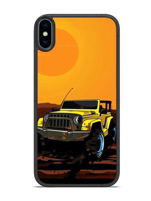 Sunset Cruise Glossy Soft Edge Case for Apple Iphone X Chachhi