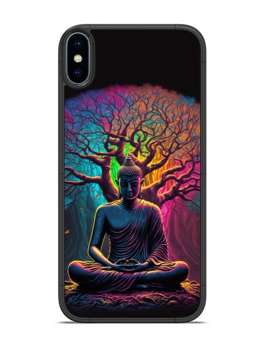 Enlightened Serenity Glossy Soft Edge Case for Apple Iphone X Chachhi