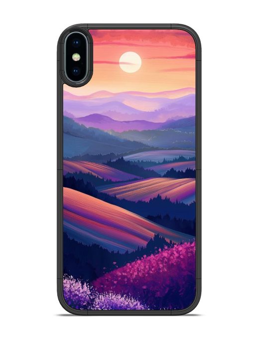 Twilight'S Embrace Glossy Soft Edge Case for Apple Iphone X Chachhi