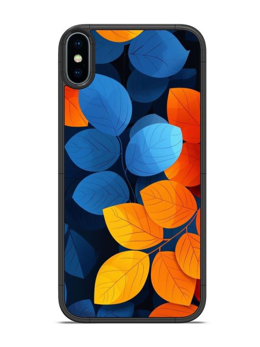 Autumn'S Contrast Glossy Soft Edge Case for Apple Iphone X Chachhi