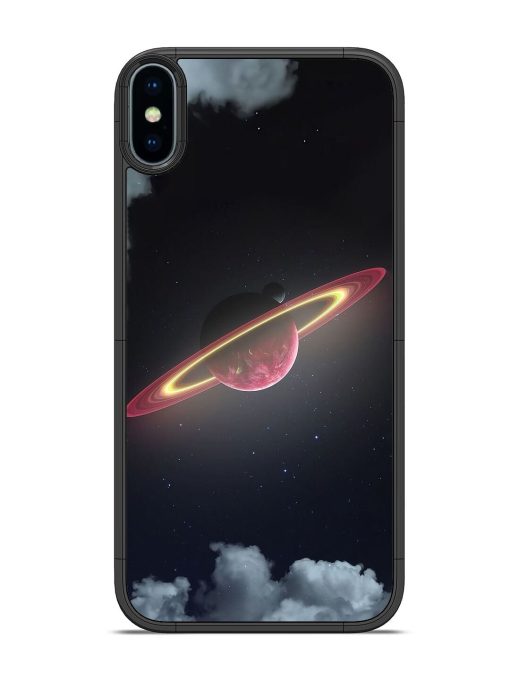 Cosmic Ballet Glossy Soft Edge Case for Apple Iphone X Chachhi