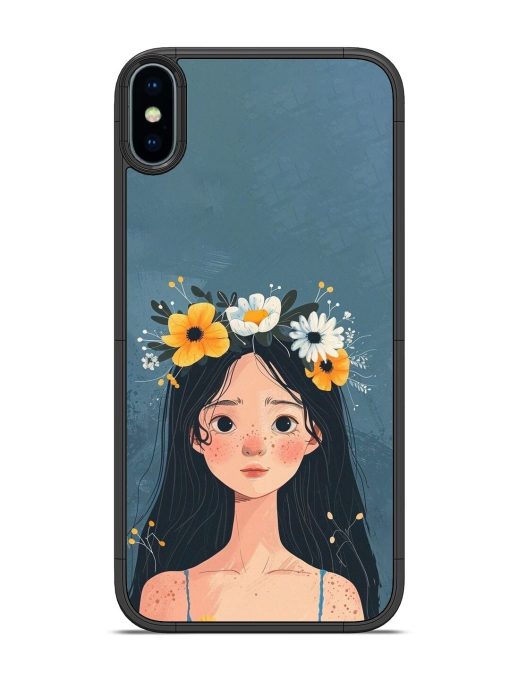 Gurl Art Glossy Soft Edge Case for Apple Iphone X Chachhi