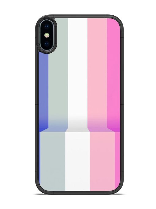 Pastel Palette Glossy Soft Edge Case for Apple Iphone X Chachhi