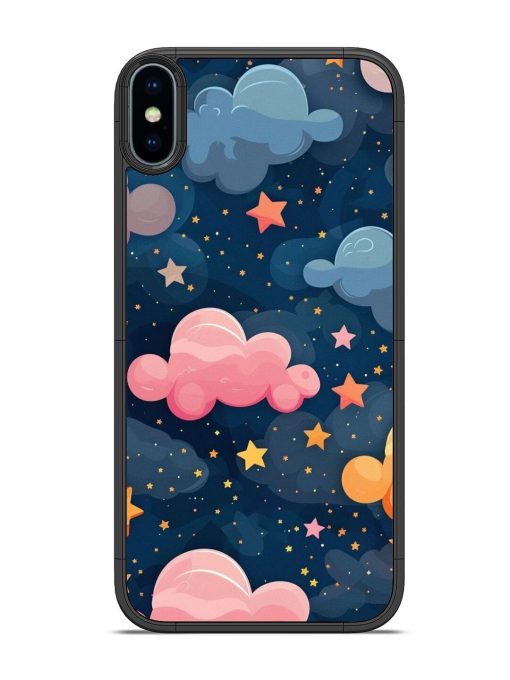 Twinkling Dreams Glossy Soft Edge Case for Apple Iphone X Chachhi