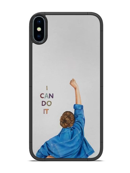 Can Do It Glossy Soft Edge Case for Apple Iphone X Chachhi