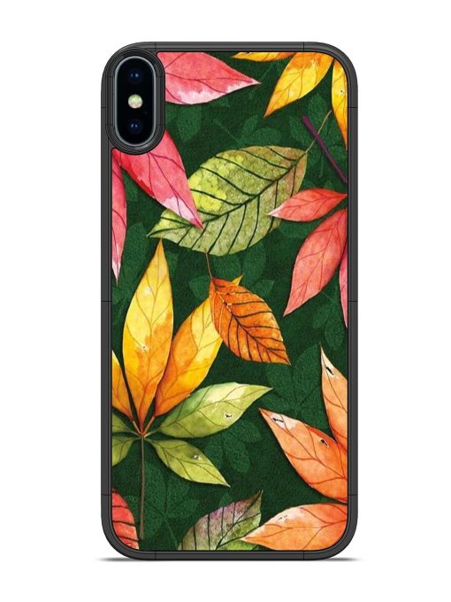 Autumn'S Embrace Glossy Soft Edge Case for Apple Iphone X Chachhi