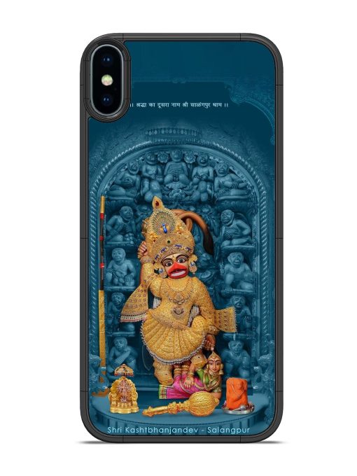 Divine Grace Of Shri Kashtabhanjandev Glossy Soft Edge Case for Apple Iphone X Chachhi