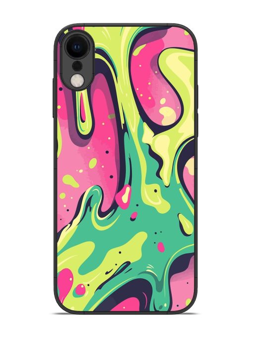 Gooey Grooves Glossy Soft Edge Case for Apple Iphone Xr