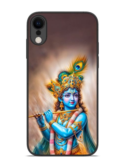 Divine Krishna Glossy Soft Edge Case for Apple Iphone Xr Chachhi