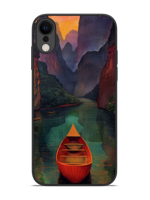 Serene Passage Glossy Soft Edge Case for Apple Iphone Xr Chachhi