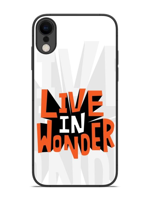 Wonder Burst Glossy Soft Edge Case for Apple Iphone Xr Chachhi