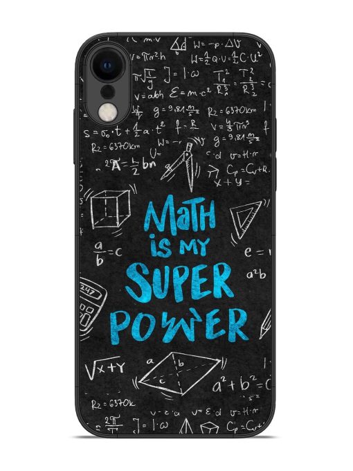 Math Magic Glossy Soft Edge Case for Apple Iphone Xr Chachhi