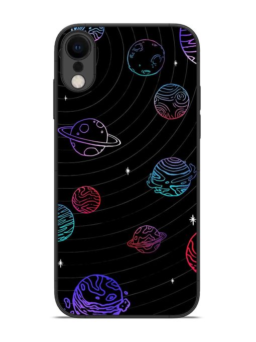 Cosmic Ballet Glossy Soft Edge Case for Apple Iphone Xr Chachhi