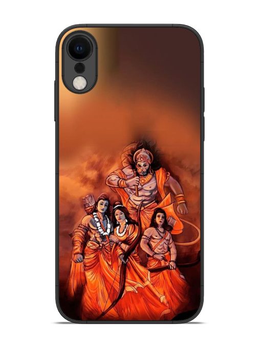 Sita Ram Glossy Soft Edge Case for Apple Iphone Xr Chachhi