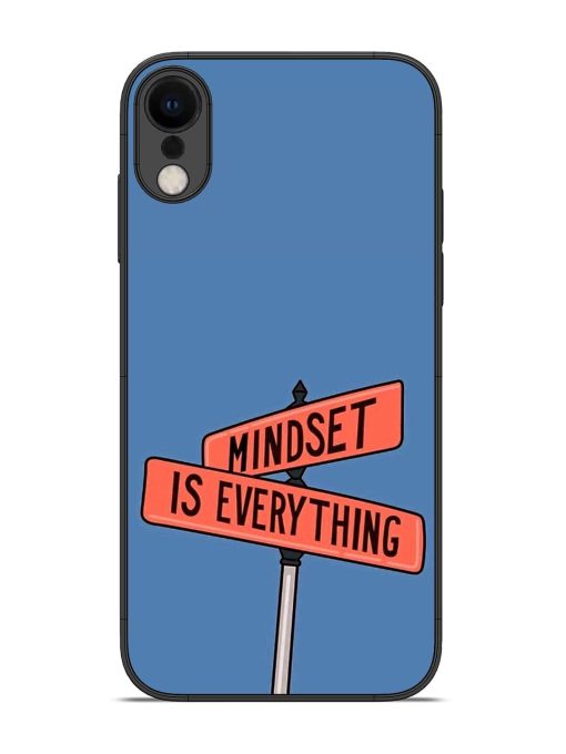 Mindset Matters Glossy Soft Edge Case for Apple Iphone Xr Chachhi