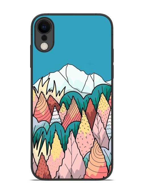 Mountain Dreamscape Glossy Soft Edge Case for Apple Iphone Xr Chachhi