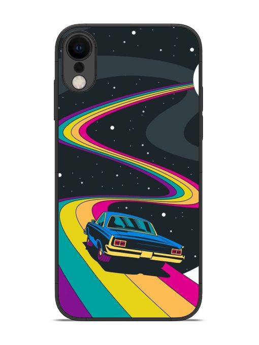 Rainbow Road Glossy Soft Edge Case for Apple Iphone Xr Chachhi