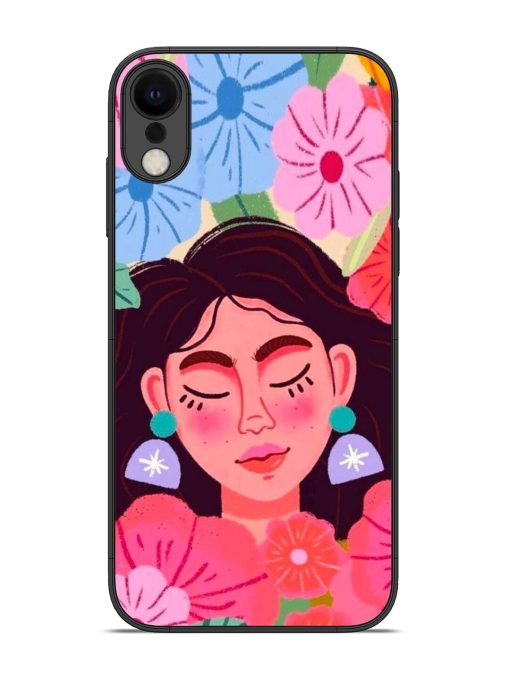 Blooming Serenity Glossy Soft Edge Case for Apple Iphone Xr Chachhi