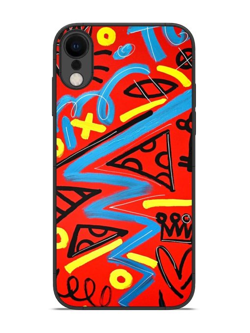 Groovy Garden Glossy Soft Edge Case for Apple Iphone Xr Chachhi