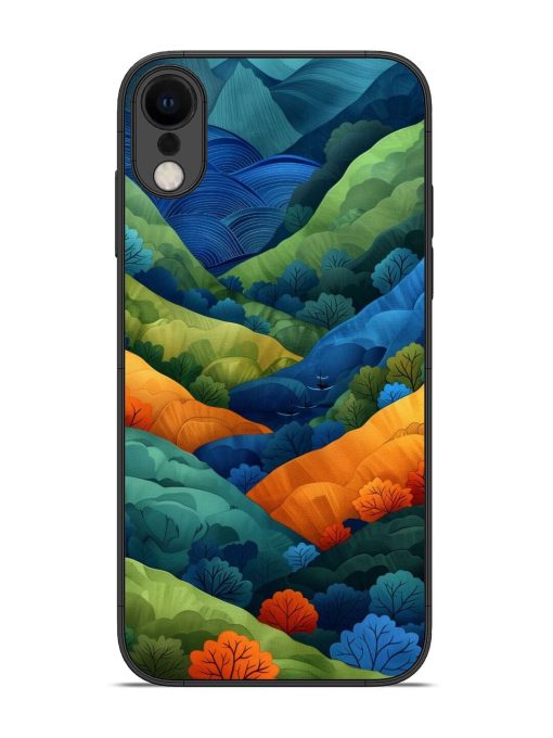 Serene Summits Glossy Soft Edge Case for Apple Iphone Xr Chachhi