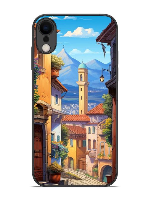 Tuscan Twilight Glossy Soft Edge Case for Apple Iphone Xr