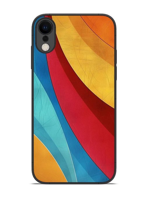 Curving Canvas Glossy Soft Edge Case for Apple Iphone Xr Chachhi