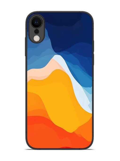 Liquid Landscape Glossy Soft Edge Case for Apple Iphone Xr Chachhi