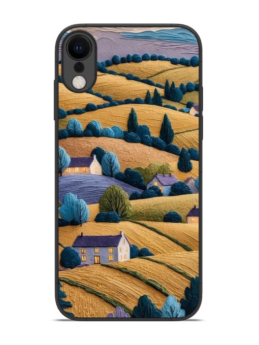 Rolling Hilltop Haven Glossy Soft Edge Case for Apple Iphone Xr Chachhi