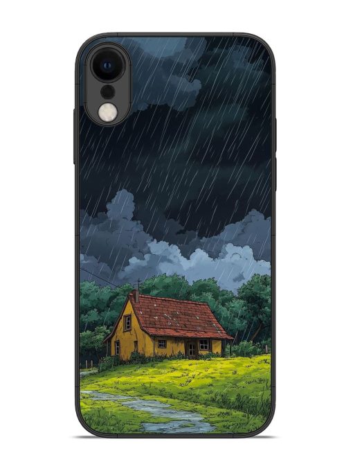 Rainy Day Retreat Glossy Soft Edge Case for Apple Iphone Xr Chachhi