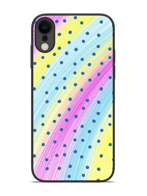 Polka Dot Paradise Glossy Soft Edge Case for Apple Iphone Xr Chachhi