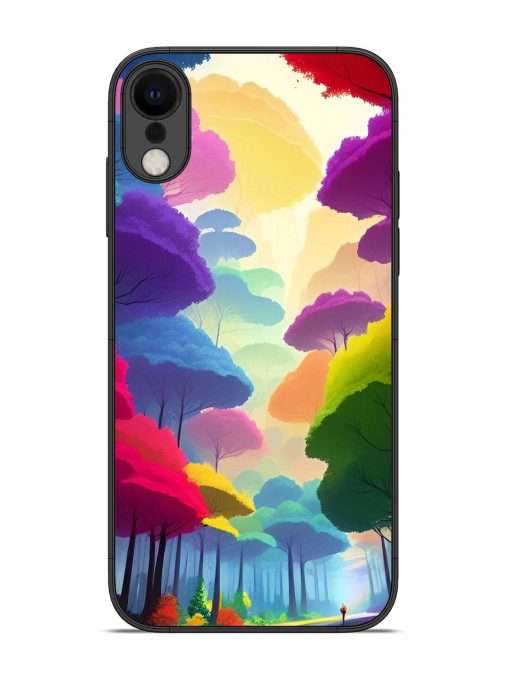 Rainbow Road Glossy Soft Edge Case for Apple Iphone Xr Chachhi