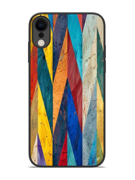 Abstract Tapestry Glossy Soft Edge Case for Apple Iphone Xr Chachhi