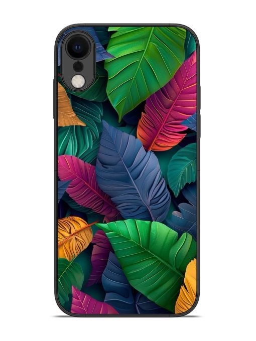 Tropical Tapestry Glossy Soft Edge Case for Apple Iphone Xr Chachhi