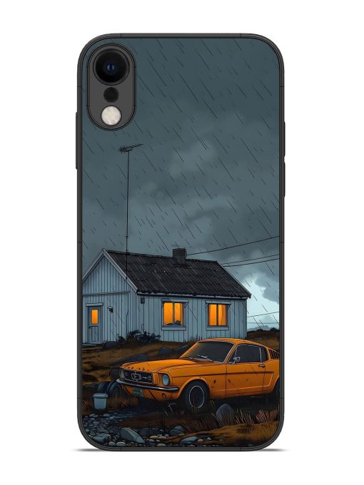 Rainy Day Retreat Glossy Soft Edge Case for Apple Iphone Xr Chachhi